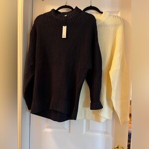 Beautiful Banana republic cotton sweaters. Tags on, never worn!